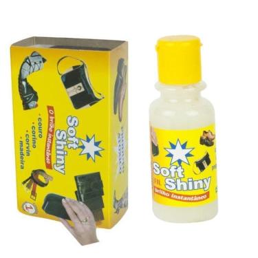 Imagem de Kit soft shiny com 1 limpador de sapato + 1 refil