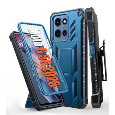 Imagem de Capa de telefone FNTCASE para Motorola Moto G 5G 2025 com suporte