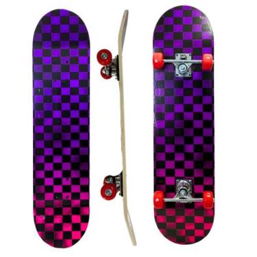 Imagem de Skate Board Infantil Funs Para Iniciante Esporte Suporta Até 50Kg 1117