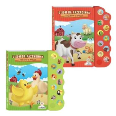 Imagem de Kit Som da Fazendinha: Pintinho + Vaquinha (2Vol) - Kit de Livros, 3