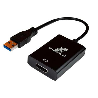 Imagem de Cabo conversor USB Macho x HDMI Fêmea XC-ADP-36 X-CELL