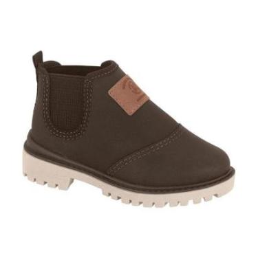 Imagem de Bota Infantil Masculina Café Molekinho 2144.218-Masculino