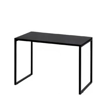 Imagem de Mesa Escrivaninha Escritório Estilo Industrial Computador 120 Cm Loft (Preto)