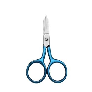 Imagem de Famore Cutlery Tesouras de bordado curvadas duplas para canhotos 747L, inoxidável