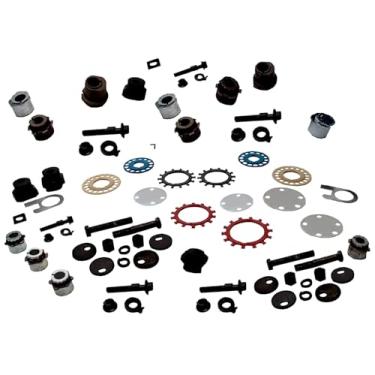 Imagem de ACDelco Kit profissional de alinhamento de roda 45K26003 com montagens, botas, retentores, calços e parafusos
