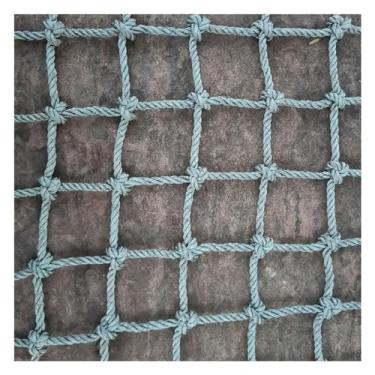 Imagem de Rede de segurança para escalada Rede de corda de escalada Redes de reboque de caminhão de nylon para crianças Parque de carga Rede de corda de rocha Rede de carga automotiva Jardim (12 mm-12 cm, 3 x 4