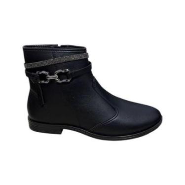 Imagem de Bota Beira Rio Cano Curto Salto Baixo Feminino-Feminino