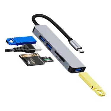 Imagem de BDNET, Adaptador Hub Otg 5em1 Para iPad Pro 11 iPad Pro 12.9 Usb C