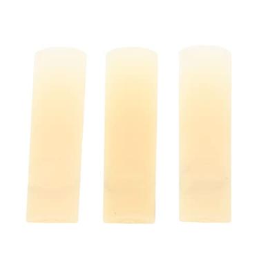 Imagem de RiToEasysports Conjunto de Palhetas de Saxofone Soprano de Resina Colorida para Sons Bonitos, Palheta de Saxofone de 3 Peças para Uso de Longo Prazo, Adequado para Tocar Em Ambientes Internos e (Cor