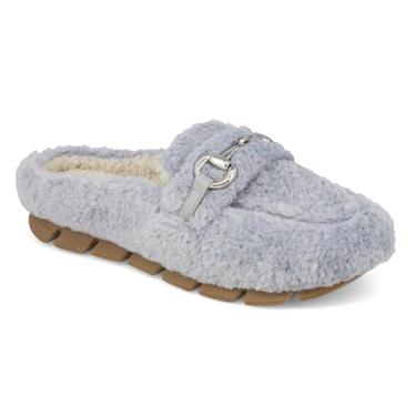 Imagem de MIA Pantufa feminina Mle-Cocoa, Azul claro, 37