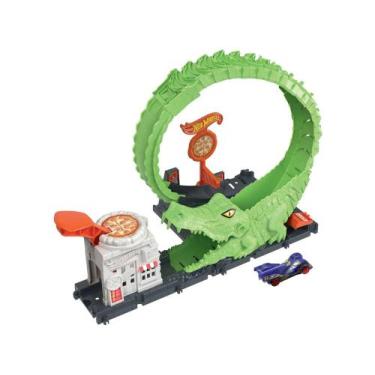 Imagem de Pista Hot Wheels City Looping de Ataque do - Crocodilo Mattel