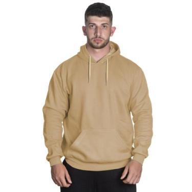 Imagem de Blusa De Moletom Casaco De Frio Liso Masculino E Feminino - Exo, XG, B