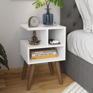 Imagem de Kit Mesa de Cabeceira Trend - JM3 Moveis (Branco)