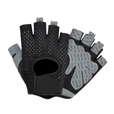 Imagem de Luvas de treino unissex para homens e mulheres – academia, halterofilismo, corrida, treinamento – luvas de fitness respiráveis e confortáveis (grande