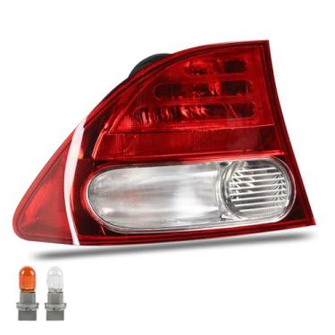 Imagem de Luz traseira compatível com Honda Civic Sedan Hybrid 2009 2010 2011 substitui: 33551SNAA51