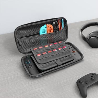 Imagem de Carry Pouch Case Compatible for Nintendo Switch 2 (2025), Portable Hard Travel Case with Pockets and 12 Game Cartridges Compatible for Switch 2 Accessories