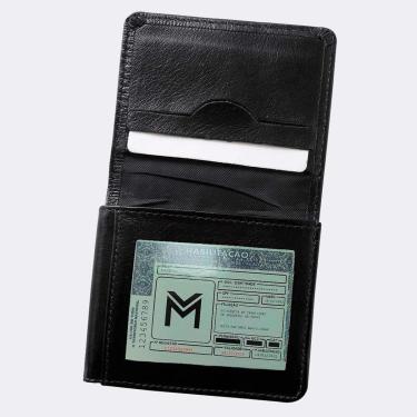 Imagem de Carteira Couro Legítimo Tripla Pequena CNH Masculina M.Art 59-Masculino