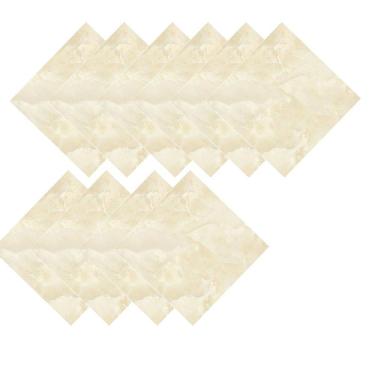 Imagem de Placa Adesiva Marmore 3D Kit 10 uni Papel de Parede Autocolante Reforma Decoraçao Obra Banheiro Cozinha Casa Ambiente