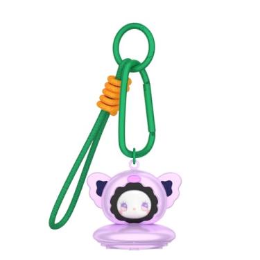 Imagem de OAJ Capa para chaveiro compatível com AirTag, capa Kawaii de animais fofos com mosquetão e cordão para localizador GPS Tracker, acessórios para chaves, bagagem, bolsa (coala)