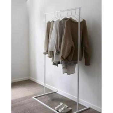 Imagem de Mancebo，Mancebo Cabideiro ChäO Metal，Material de AçO，Altura: 125 cm，Relativamente Baixo，Adequado para Lojas e Roupeiros Embutidos(Banca)