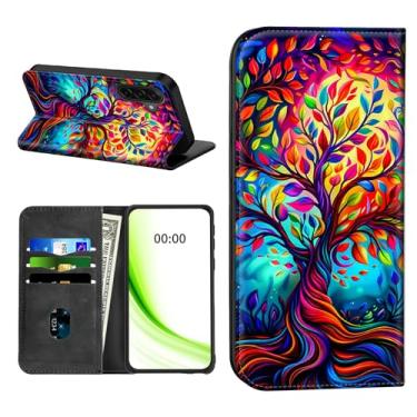 Imagem de RWUTYTIUL Capa carteira flip para Samsung Galaxy S26 5G com suporte para cartão de crédito, capa magnética à prova de choque com compartimentos convenientes para cartão com suporte [bloqueio RFID