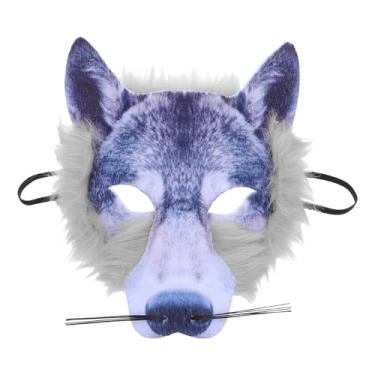 Imagem de TOYANDONA Máscara de para O Halloween – Máscara Assustadora de Que Cobre Metade Do Rosto, Ideal para, Festas, Cosplay, Bailes de Máscaras E Decoração de de Halloween.