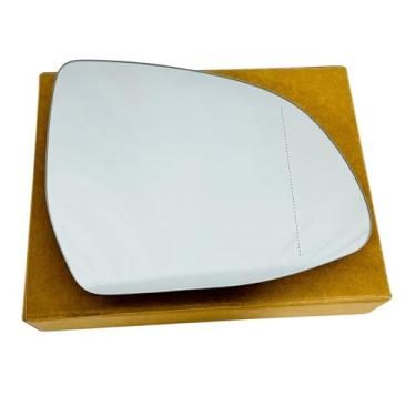 Imagem de CAMIL Vidro retrovisor lateral, vidro de substituição de espelho externo aquecido para lentes compatível com BMW Série G01 X3/G02 X4 Series/G05/G18 X5 Series/G06 X6 Series/G07/G67 X7 (lado direito do