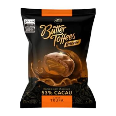 Imagem de Arcor Bala Butter Toffees Sabor Trufa Chocolate 53% Cacau