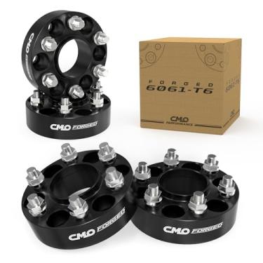 Imagem de Espaçadores de roda pretos Hubcentric de 1,5 polegadas 6 x 120 compatíveis com GMC Canyon Acadia, compatível com Cadillac SRX XT5 XT6, compatível com Chevy Colorado Traverse Blazer, Buick Enclave (4
