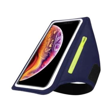 Imagem de Bolsa De Braço Unissex Para Fitness Com Zíper Para Armazenamento De Te