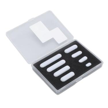 Imagem de RiToEasysports Conjunto de Barras de Agitação Magnética, Barras de Mistura de PTFE para Agitador Magnético Com Alta Resistência a Temperaturas Baixas de 196 ° C a 250 ° C, Hastes de Agitação