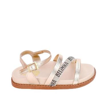 Imagem de Sandália Infantil Fashion Birken Belinha Ouro - Amarelo Ouro - 28