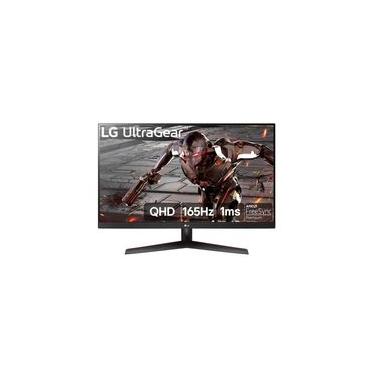 Imagem de Monitor Gamer LG UltraGear 31,5'' QHD 2560x1440 165Hz 1ms (MBR) HDR10 HDMI AMD FreeSync 32GN600-B