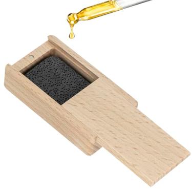 Imagem de SHIDOW Difusor de óleo essencial de madeira, pequeno difusor de aromaterapia de madeira para casas, centros de spa, salas de ioga, escritórios (cor 2)