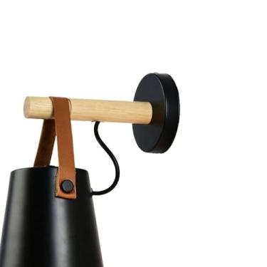 Imagem de YWBL-WH Luz de Parede, Lâmpada de Cama Moderna Com Decoração de Madeira, Alta Transmissão de Luz para Quarto e Corredor (#11)