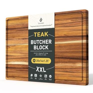 Imagem de Tábua de cortar madeira, tábua de corte dupla face, tábua de servir, cozinha, essencial, casa, aquecimento, anfitriã, presente bandeja de servir para Natal, casamento, aniversário, aniversário, cinza