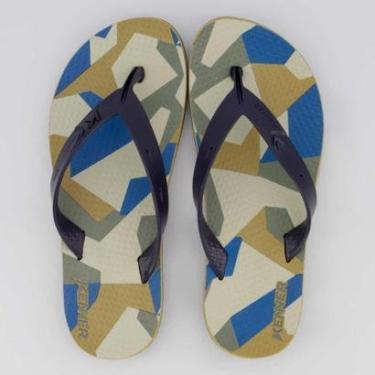 Imagem de Chinelo Kenner Summer Cammo Azul-Masculino