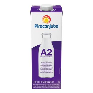 Imagem de Leite A2A2 Semidesnatado Piracanjuba 1L