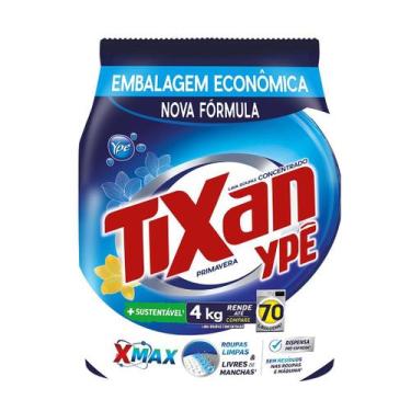 Imagem de Sabão em Pó Tixan Ypê Primavera Sachê 4Kg