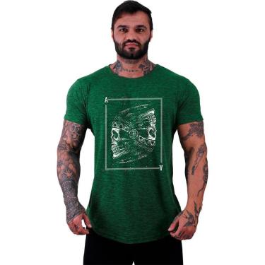Imagem de Camiseta Longline MXD Conceito Ases Indígena Masculina-Masculino