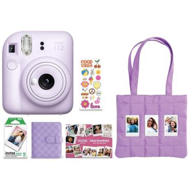 Imagem de Pacote de férias da câmera Fujifilm Instax Mini 12 2025 lilás