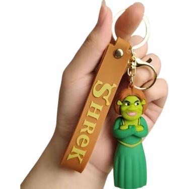 Imagem de Chaveiro 3d Princesa Fiona Shrek Personagem Coleção Acessório Chave Ca