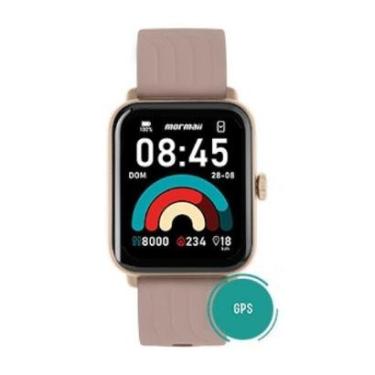 Imagem de Relógio Mormaii Smartwatch Life GPS Full Display MOLIFEUGAD/8X - Bege-Unissex
