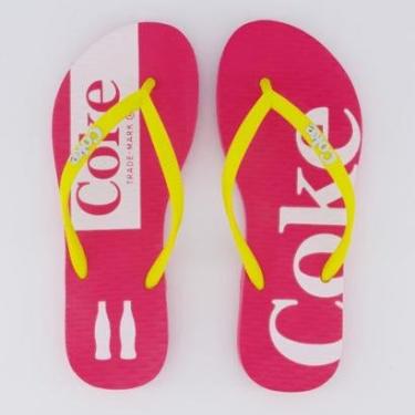 Imagem de Chinelo Coca Cola Akaroa Feminino Pink-Feminino