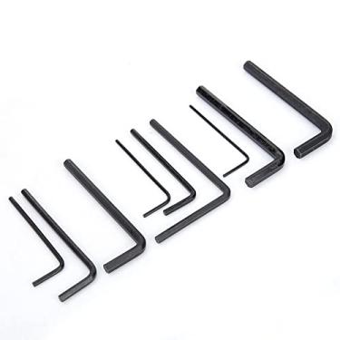 Imagem de Generic Conjunto de Chave Sextavada de Aço Carbono Durável para a Maioria das Guitarras Bridge Truss Rods Com Eficiência para Tocadores de Pescoço de Guitarra Acessórios para Instrumentos Musicais 9