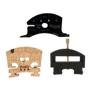 Imagem de JWQFBC Levantador de Cordas para Violino 4/4, Ferramenta para Ajuste de Cavalete de Violino, Estilo C