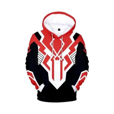 Imagem de Moletom Oversized Casual Com Estampa 3D De Mortal Kombat Para Homens E