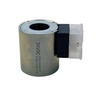 Imagem de Bobina de válvula solenoide válvula hidráulica bobina bomba acessórios de caminhão C22S3-SD24K1/12 DC12V/24V diâmetro interno 22 mm (uma cor) (uma cor)