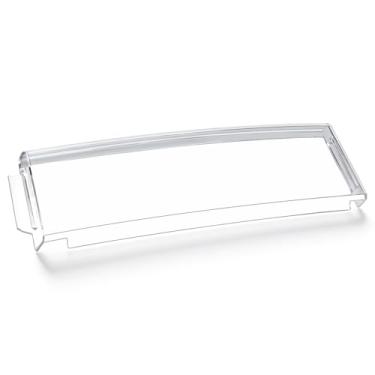 Imagem de LEYURISE Compartimento de porta de geladeira transparente compatível com peças de geladeira GE substituição #: WR71X10761 WR71X10289 AP4327432