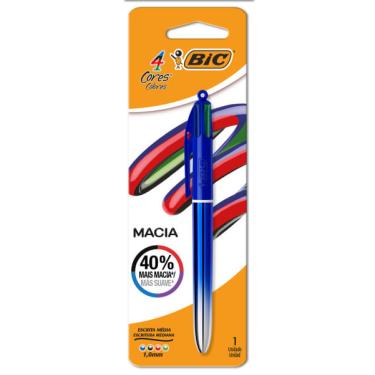 Imagem de Caneta BIC 4 Cores 1.0MM Macia